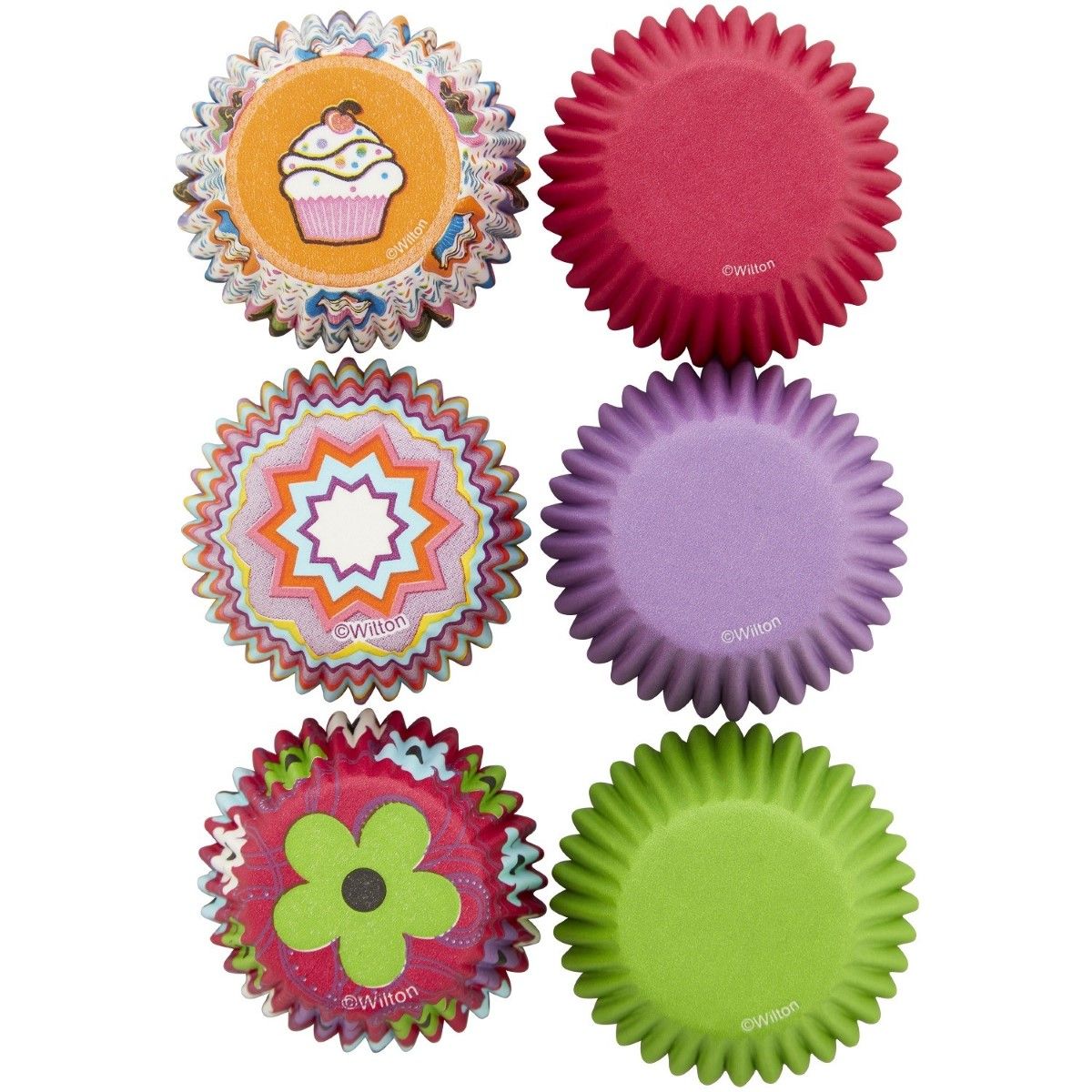 Wilton mini košíčky multi